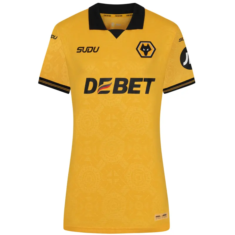 Wolverhampton Wanderers Shop | 2025-26 Wolves Pro Home Shirt – Womens ANDRÉ 7 Wolverhampton Wanderers Merchandise